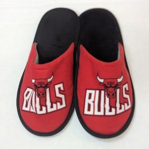 Chicago Bulls NBA Mens Slip On Slippers Size S (7-8)